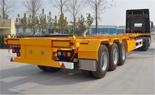 40 pēdu konteinera puspiekabe